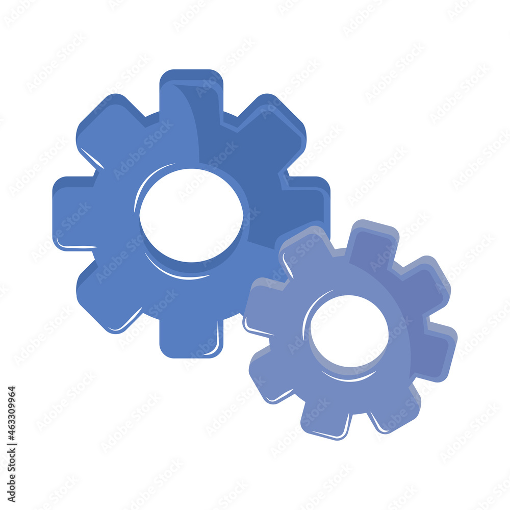 gears setting vector gears setting vector