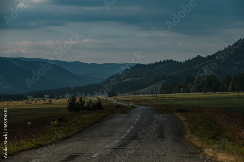 Road to Tyungur in the Republic of Altai