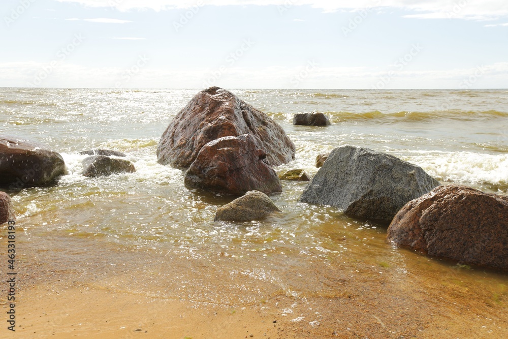 water and rocks water and rocks
