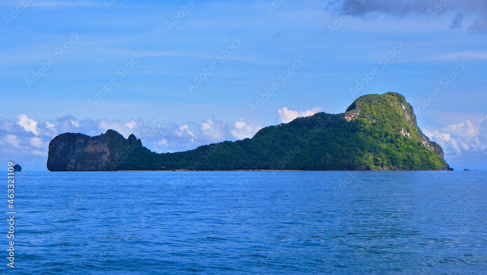 Helicopter Island- one of the popular island hopping destinations in El Nido, Palawan Helicopter Island- one of the popular island hopping destinations in El Nido, Palawan