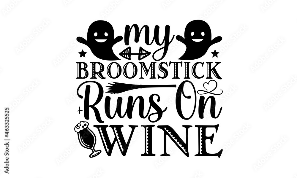 My broomstick runs on wine SVG,Sanderson Sisters Svg PNG Bundle, Black