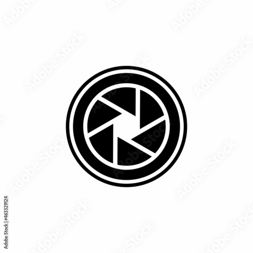 camera lens icon set, camera lens vectorv set