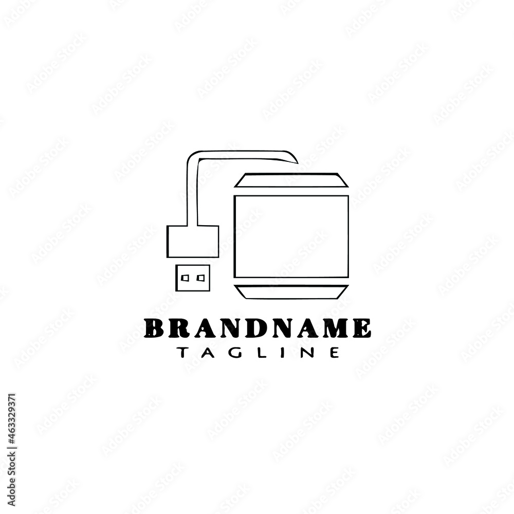 computer sound logo icon design vector vector illustration