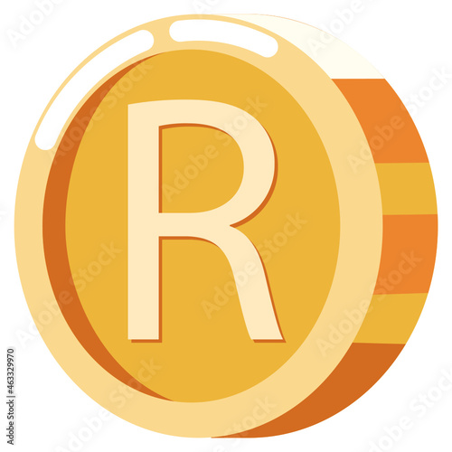 Rand flat icon