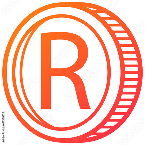 Rand gradient icon