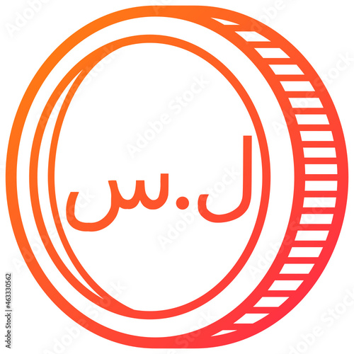 Syria gradient icon