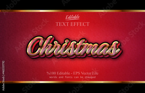 Christmas Editable Text