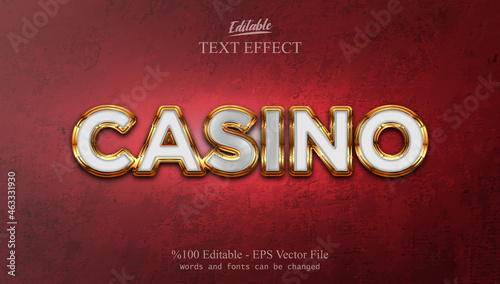 Casino Editable Text