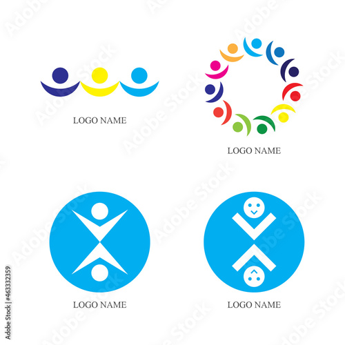 Wallpaper Mural Community, network and social icon design template Torontodigital.ca