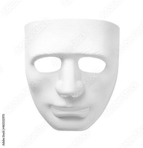 Guy Fawkes mask on white background