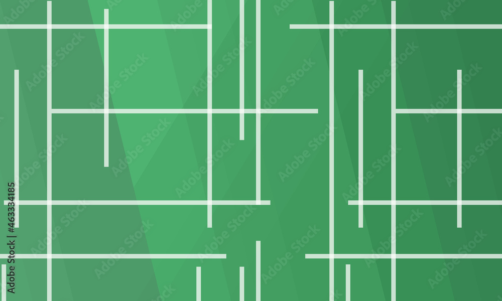 green gradient background with related stripes