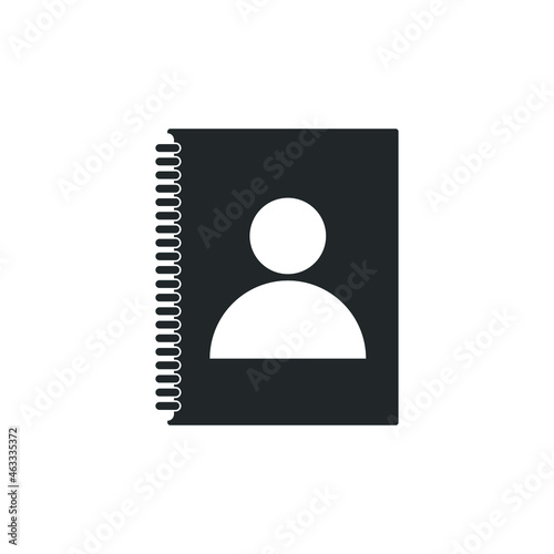 Address_book vector icon illustration sign