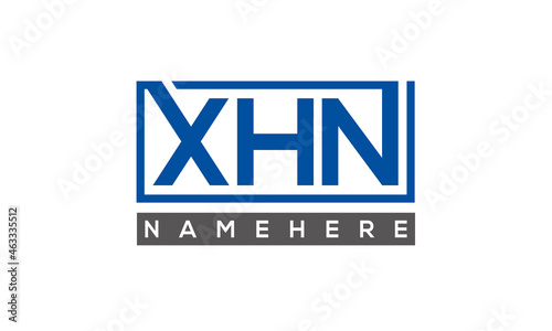 XHN creative three letters logo 