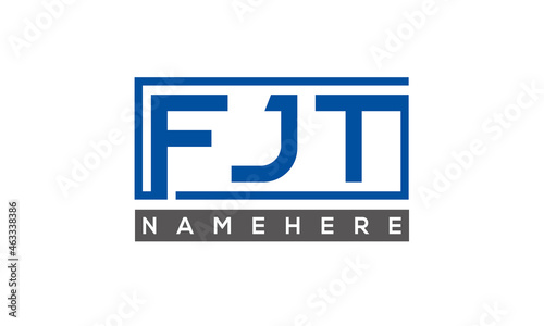 FJT creative three letters logo