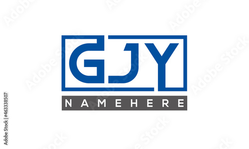 GJY creative three letters logo