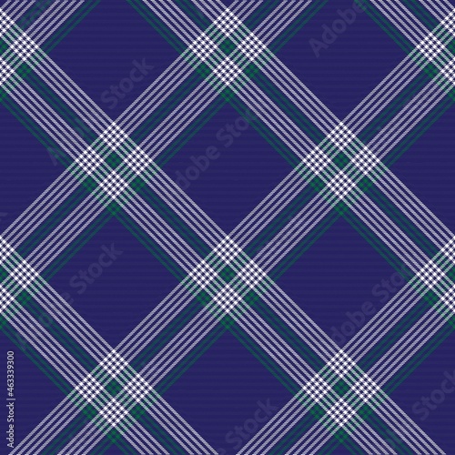 Green Diagonal Plaid Tartan textured Seamless Pattern Design