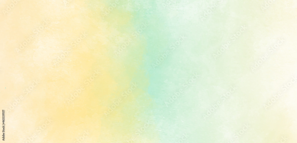 abstract modern colorful and beautiful stylist realistic watercolor  panoramic texture splashing on white background.