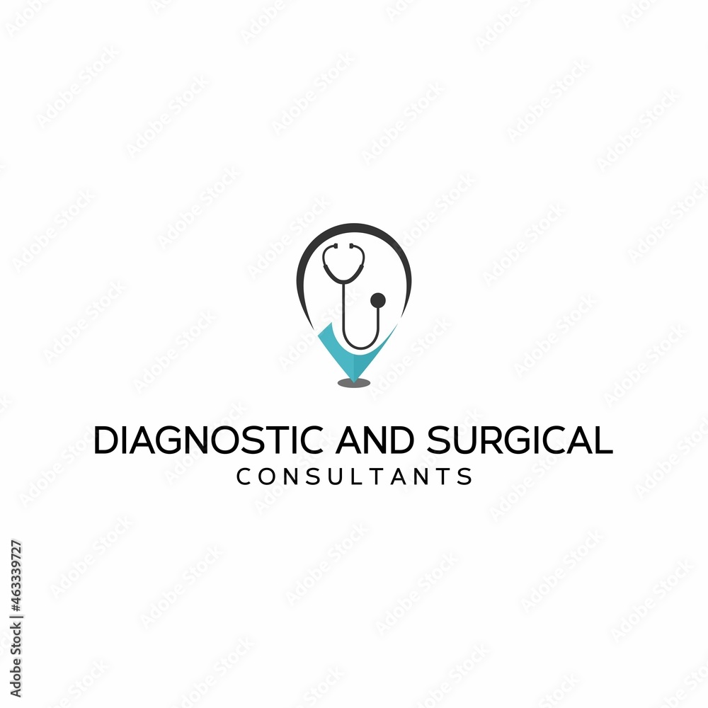 Unique location or place and stethoscope image graphic icon logo design abstract concept vector stock. Can be used as a health and point Unique location or place and stethoscope image graphic icon logo design abstract concept vector stock. Can be used as a health and point