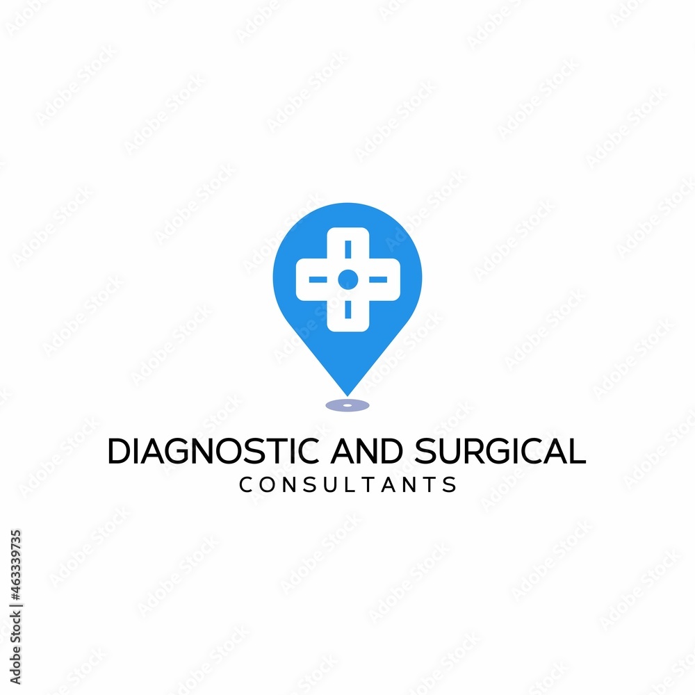 location or place and red plus cross or emergency sign image graphic icon logo design abstract concept vector stock. Can be used as a health or point location or place and red plus cross or emergency sign image graphic icon logo design abstract concept vector stock. Can be used as a health or point