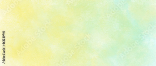 abstract modern colorful and beautiful stylist realistic watercolor panoramic texture splashing on white background.