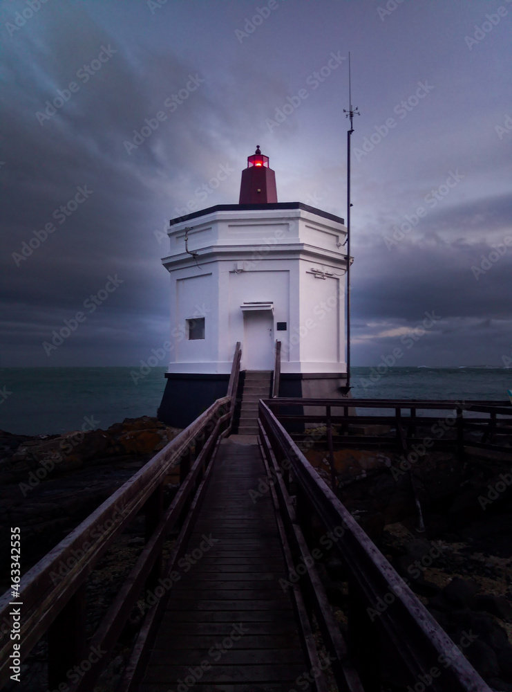 Stirling Point Lighthouse, Bluff, New Zealand