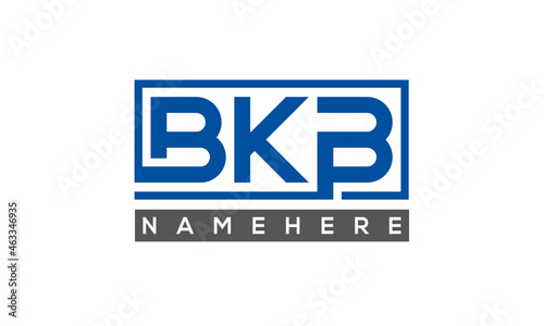 BKB creative three letters logo