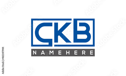 CKB creative three letters logo	