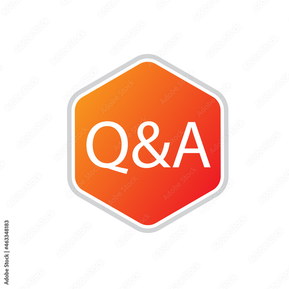 question and answer q&a graphic design element question and answer q&a graphic design element