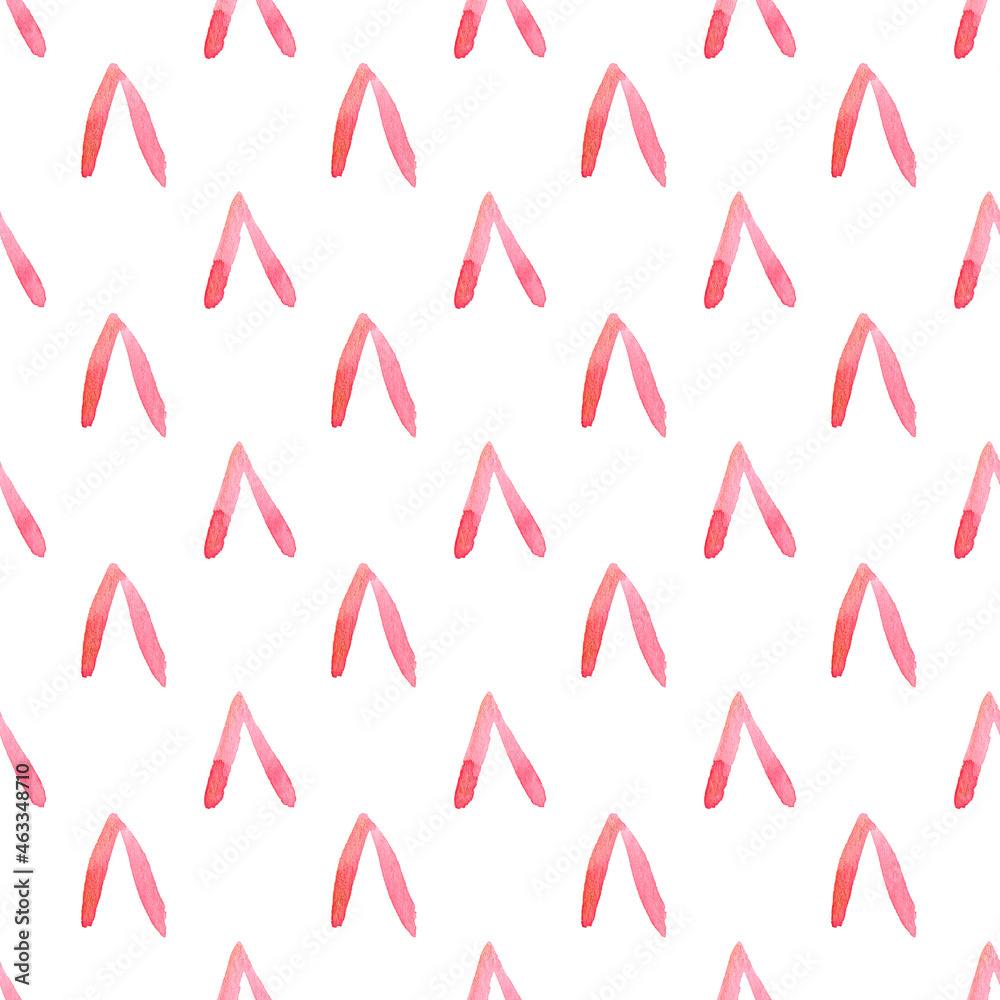 Watercolor seamless pattern. Hand drawn abstract background.