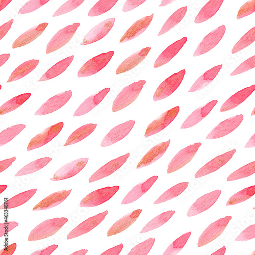 Obraz na płótnie Watercolor abstract background isolated on white. Hand painted illustration. w salonie
