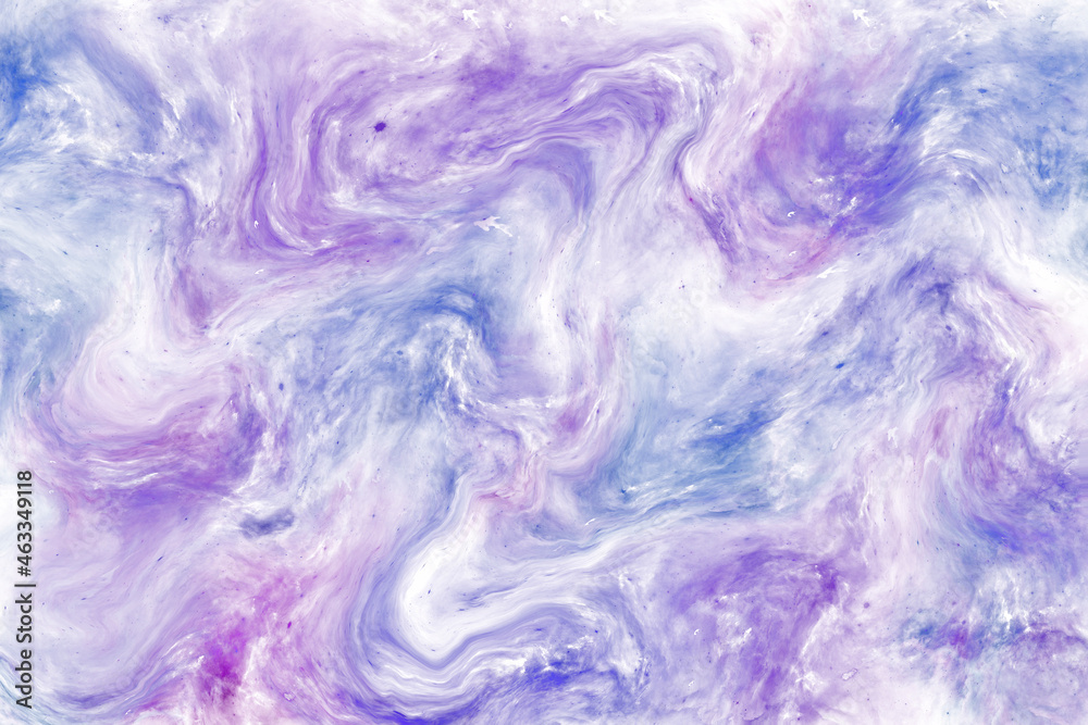 Digitally created marble swirl pattern effect background in pastel colors