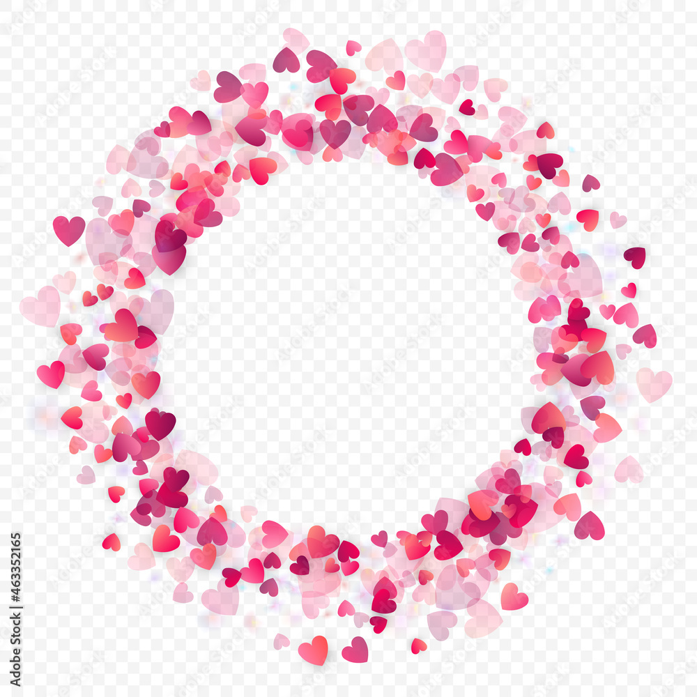 Naklejka premium heart love 14th valentine vector pink wedding