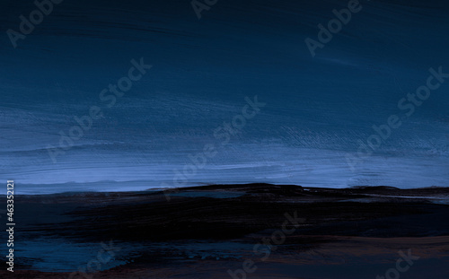 Fotografie Hand painted abstract landscape