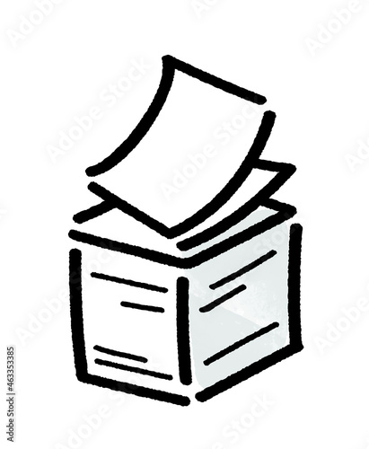 書類の山