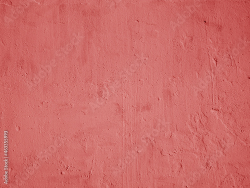Abstract background from red old plaster on the wall.