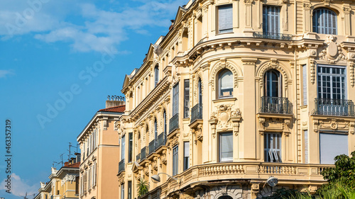 Residential buildings in Nice  France