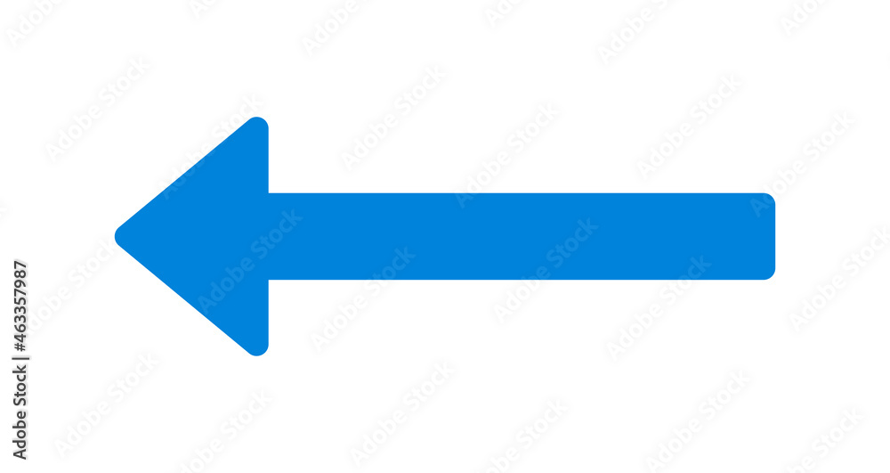 Arrow to the left icon. Previous symbol vector illustration. Arrow to the left icon. Previous symbol vector illustration.