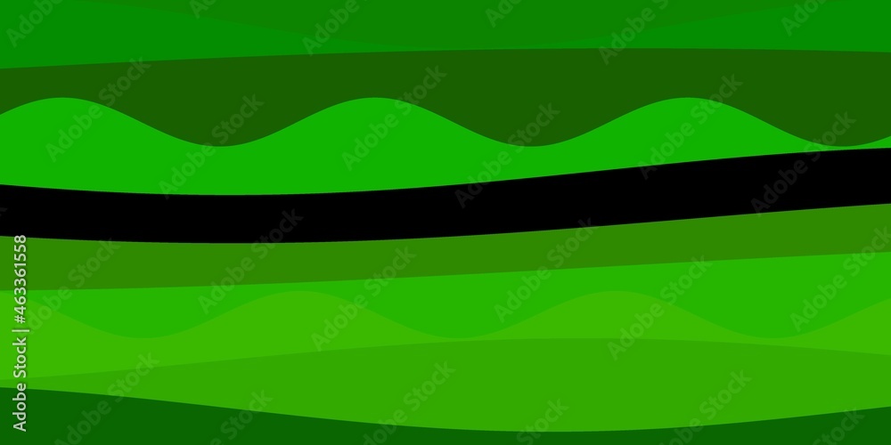 stylized rolling landscape with hills valleys and meadows in many shades of green stylized rolling landscape with hills valleys and meadows in many shades of green