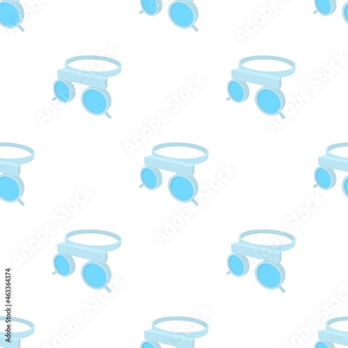 Trial frame for checking patient vision pattern seamless background texture repeat wallpaper geometric vector