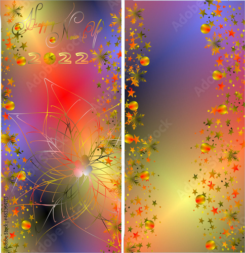 Christmas theme, abstract background, greeting card,