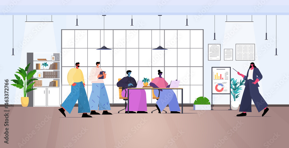 businesswoman analyzing financial data on flip chart business woman making presentation horizontal businesswoman analyzing financial data on flip chart business woman making presentation horizontal