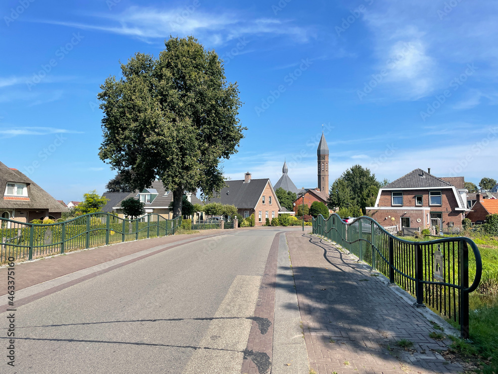 The village Rietmolen in Gelderland