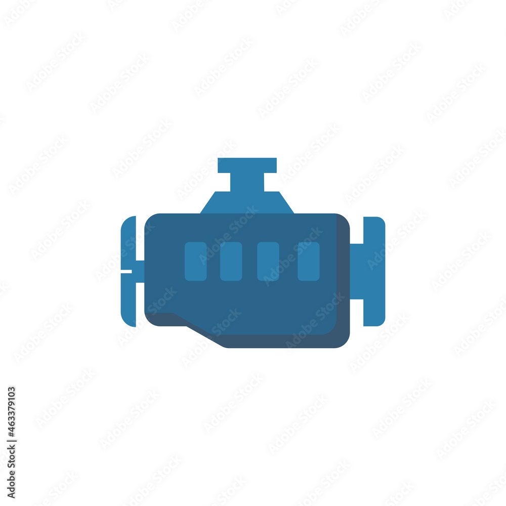 engine isolated illustration. car engine flat icon on white background. car engine clipart. engine isolated illustration. car engine flat icon on white background. car engine clipart.