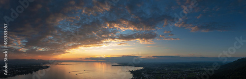 sunset over lake Bodensee © Mathias Weil