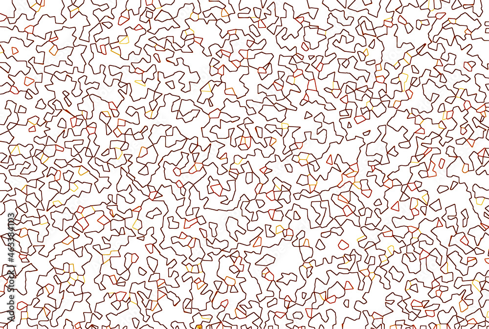 Simple image of broken lines on a white background