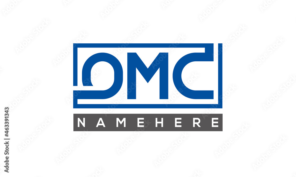 OMC creative three letters logo OMC creative three letters logo