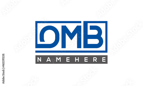 OMB creative three letters logo