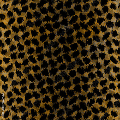 leopardato scuro pelliccia sfumatura marrone 