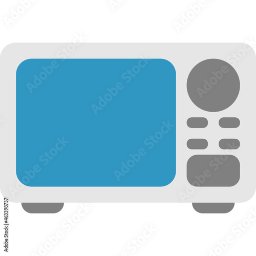 microwave flat icon
