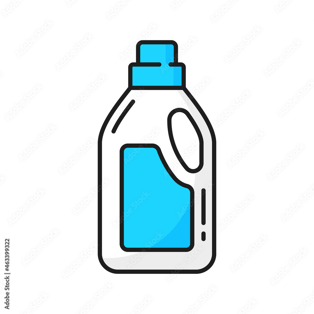 Washing detergent package, laundry cleaning gel isolated color line icon. Vector toilet or sink cleaner, antibacterial gel for cleaning bathroom. Washing gel package, laundry powder supplement pack Washing detergent package, laundry cleaning gel isolated color line icon. Vector toilet or sink cleaner, antibacterial gel for cleaning bathroom. Washing gel package, laundry powder supplement pack